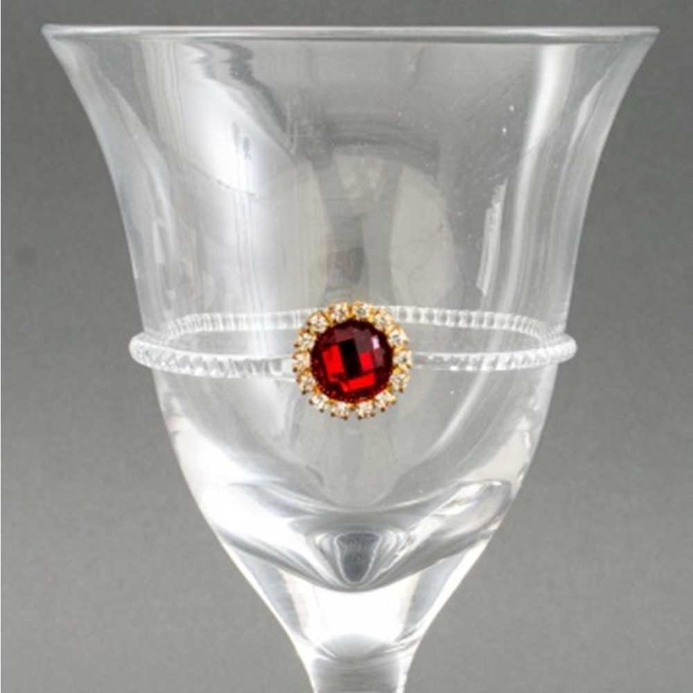 Rococo Revival Wine Glasses! Set of 2!